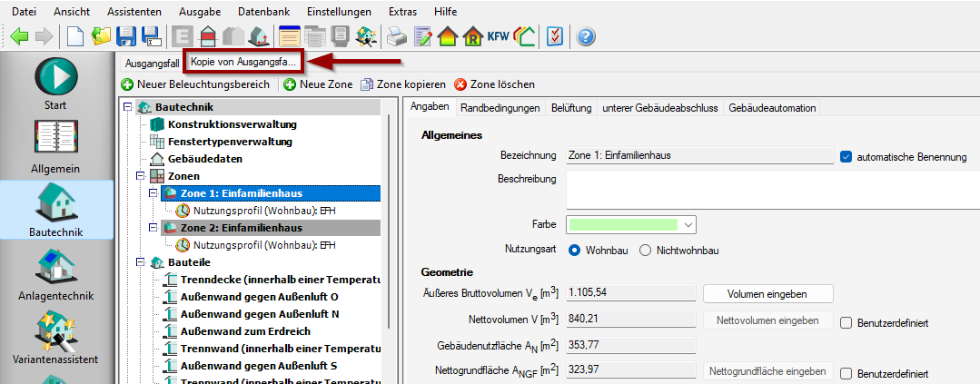 Geometrieänderungen