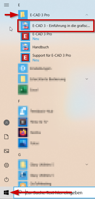 E-CAD 3 Pro - Handbuch