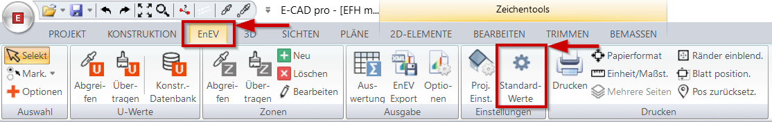 EnEV-Modus_Standardwerte