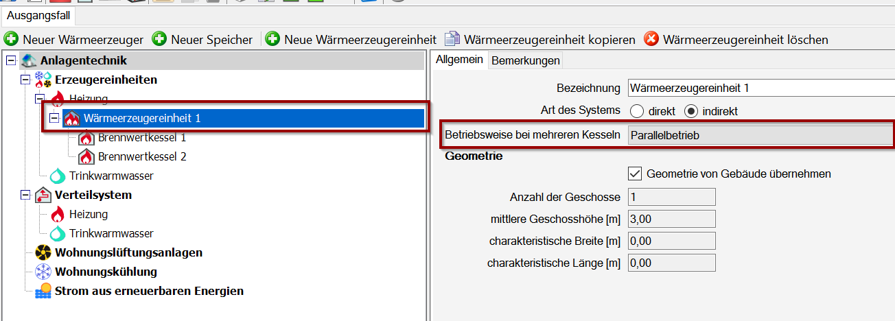 Parallelbetrieb